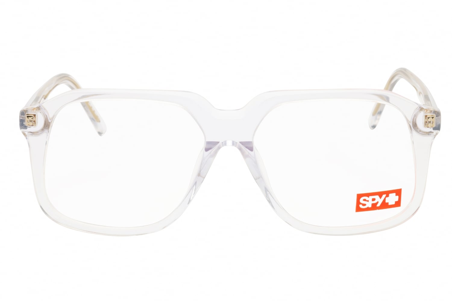 SPY Hot Spot Optical 58 - Crystal, Acetate, Round frame