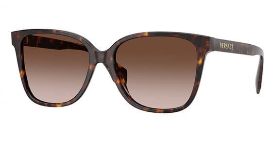 Versace VE4523 - Dark Havana, Plastic, Mixed Shapes frame