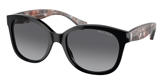 Ralph Lauren RA5191 - Shiny Black, Plastic, Round frame