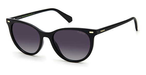Polaroid PLD 4107/S - 807wj Black, Plastic, Cat Eye frame