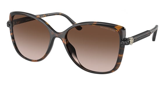 Michael Kors MK2181U MALTA - Dark Tortoise, Acetate, Cat Eye frame