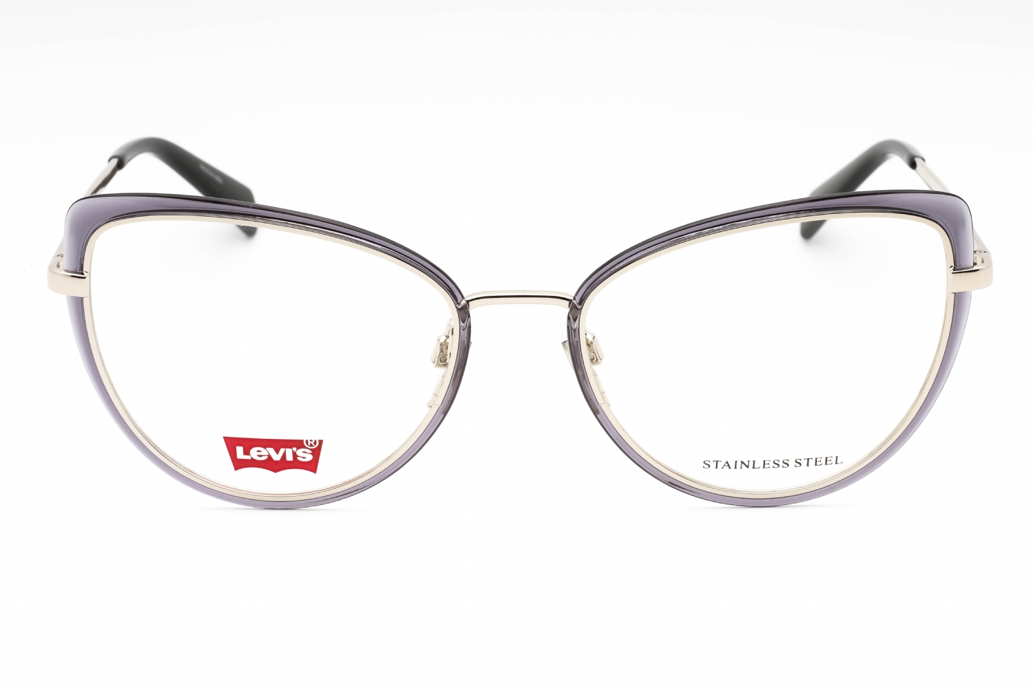 Levis LV 1050 - Grey, Metal, Cat Eye frame
