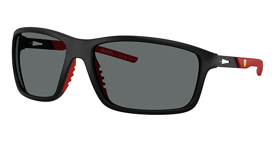 FERRARI FZ6021U - Matte Black, Acetate, Rectangle frame