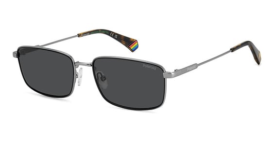 Polaroid PLD 6227/S/X - Svkm9 Mtrut Blk, Metal, Rectangle frame
