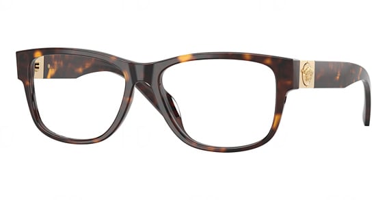 Versace VE3403U - Dark Havana, Plastic, Mixed Shapes frame