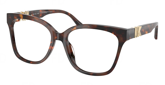 Michael Kors MK4203U TOPANGA - Luggage Tortoise, Plastic, Mixed Shapes frame