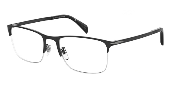 David Beckham DB 1146 - Mtt Black, Other, Rectangle frame