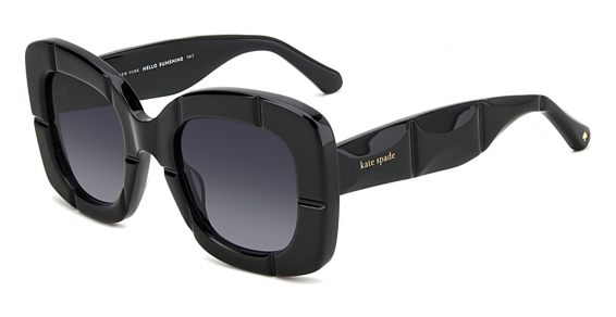 Kate Spade JOSEY/G/S - 8079o Black, Plastic, Cat Eye frame
