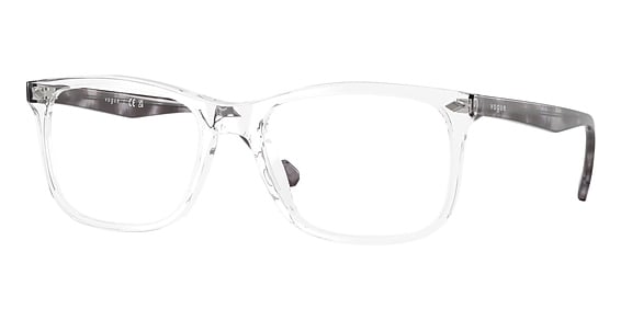 Vogue VO5617 - Transparent, Plastic, Rectangle frame