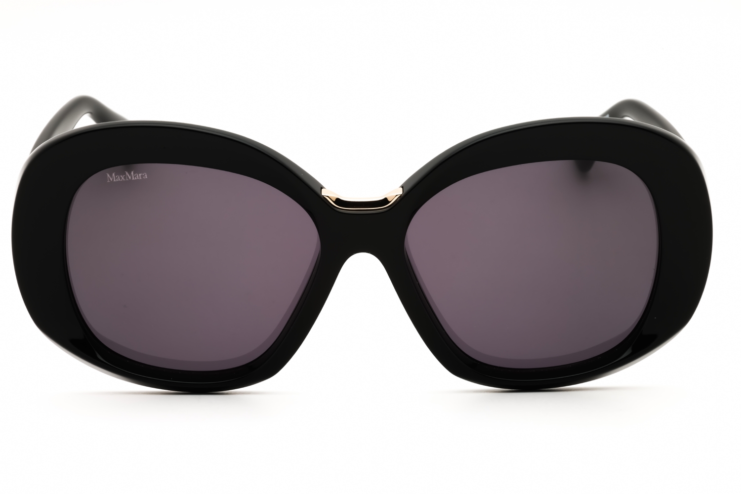 Max Mara MM0087 - Shiny Black, Acetate, Cat Eye frame