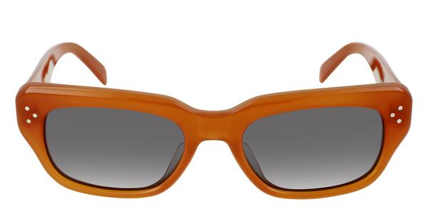Celine CL40267U - Shiny Light Brown, Acetate, Rectangle frame