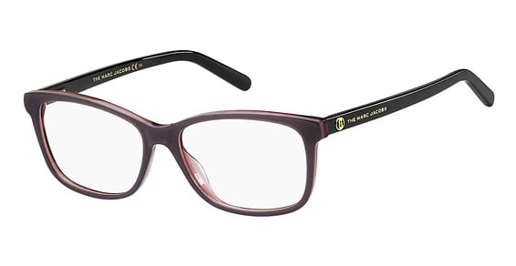Marc Jacobs Marc 558 - Grey Burgundy, Acetate, Rectangle frame