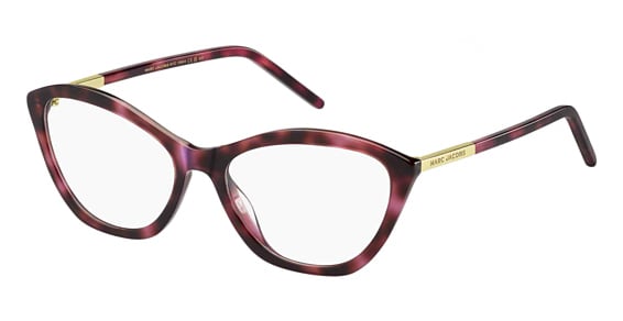 Marc Jacobs Marc 707 - Havana Pink, Acetate, Rectangle frame