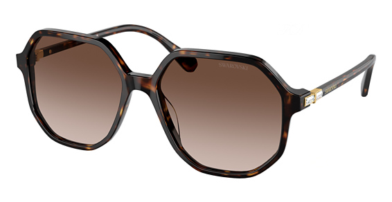 Swarovski SK6003 - Havana, Plastic, Round frame