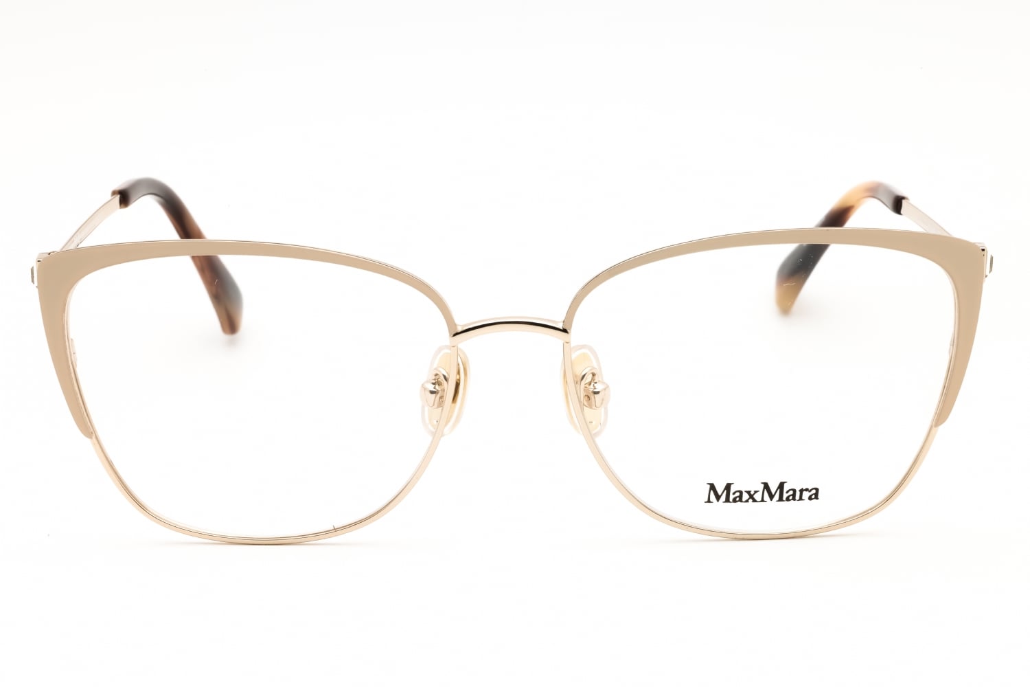 Max Mara MM5106 - Shiny Rose Gold, Metal, Cat Eye frame