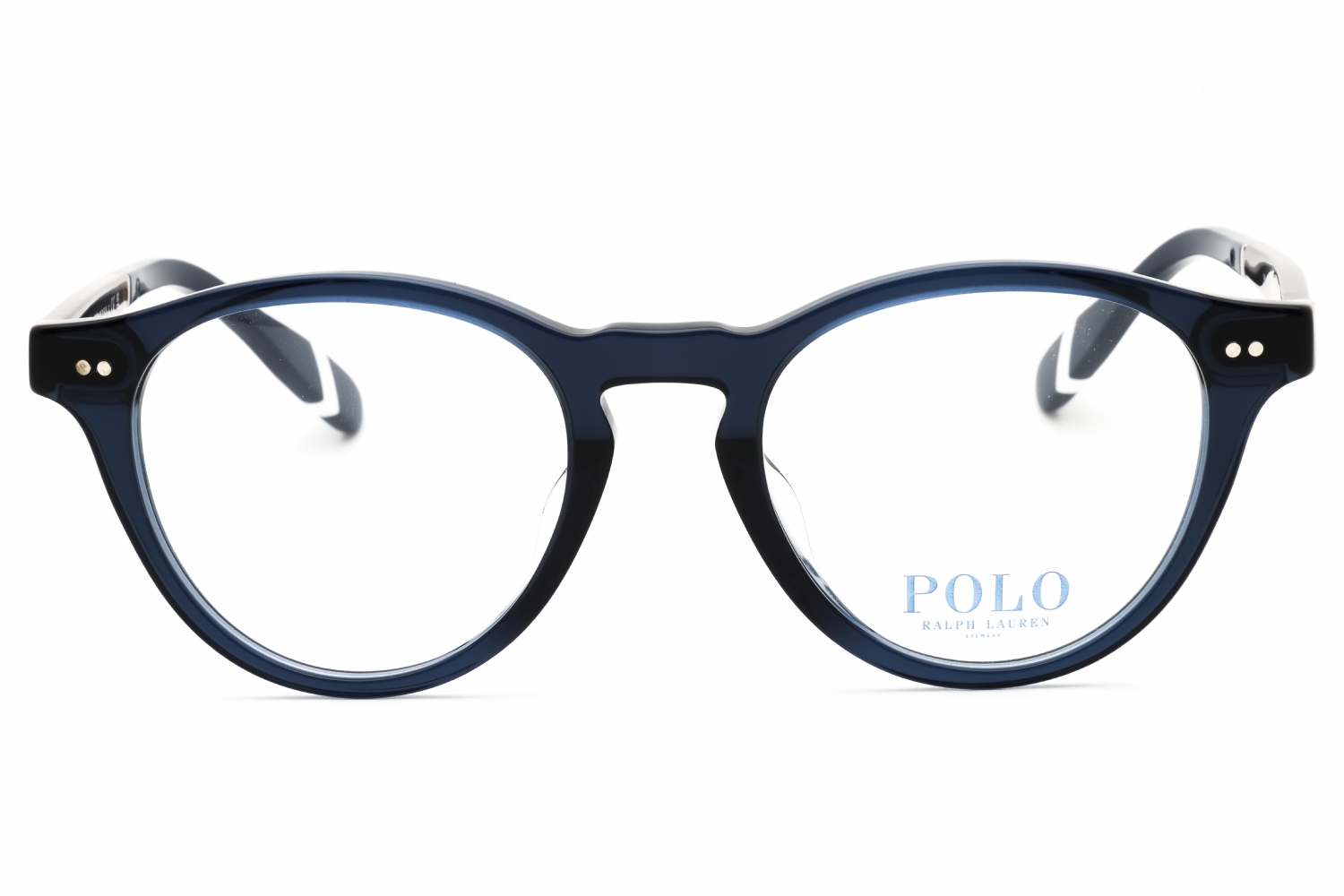 Polo 0PH2268F - Transparent Shiny Blue, Plastic, Round frame