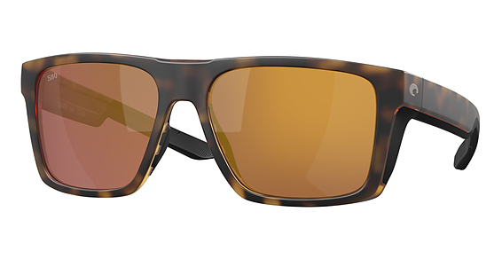 Costa Del Mar 6S9104 LIDO - Matte Tortoise, Acetate, Rectangle frame