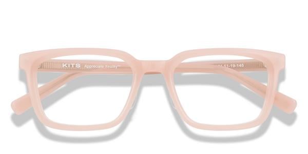 KITS Larch Lift-off™ - Blush, Acetate, Rectangle frame