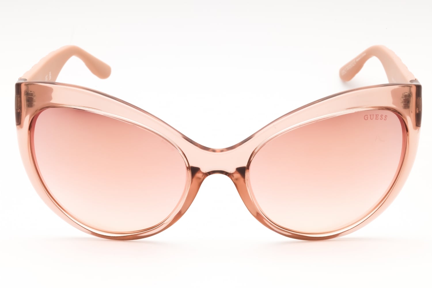 Guess GU00130 - Shiny Beige, Acetate, Cat Eye frame