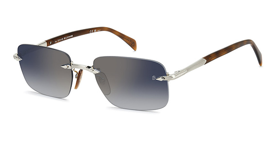 David Beckham DB 1195/S - 8jd1v Pall Hvn, Metal, Rectangle frame