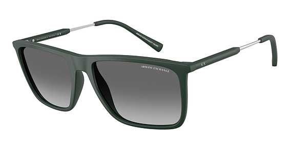 Armani Exchange AX4160S - Matte Dark Green, Acetate, Rectangle frame