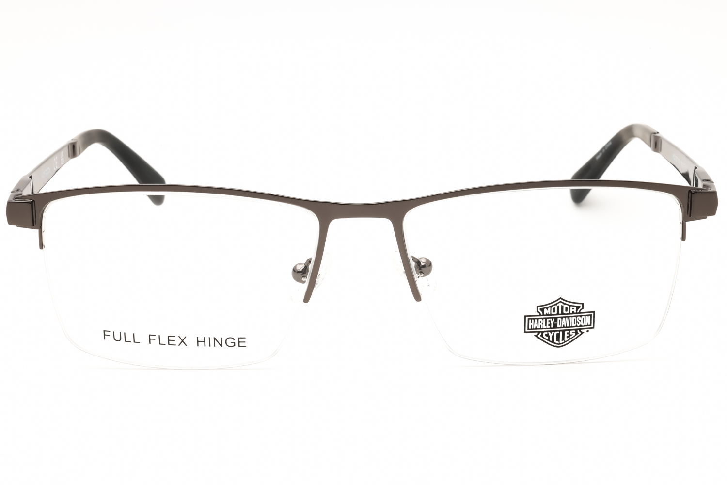 Harley Davidson HD0787 - Shiny Gunmetal, Metal, Rectangle frame