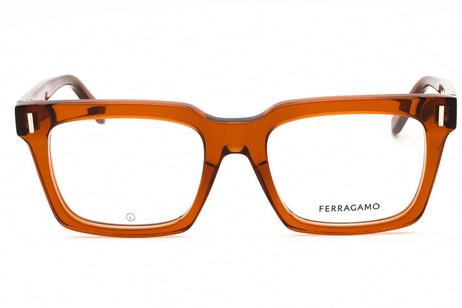 Salvatore Ferragamo SF2993 - Transparent Brown, Acetate, Rectangle frame