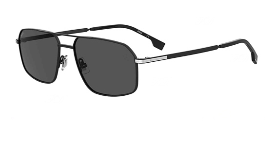 Hugo Boss Boss 1603/S - 124ir Mtblaksil, Metal, Aviator frame