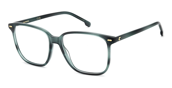 Carrera 3090 - Green Hrn, Acetate, Rectangle frame