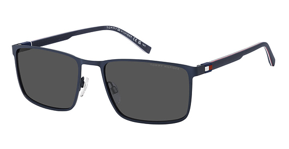Tommy Hilfiger TH 2319/S - Pjpir Blue, Stainless Steel, Rectangle frame