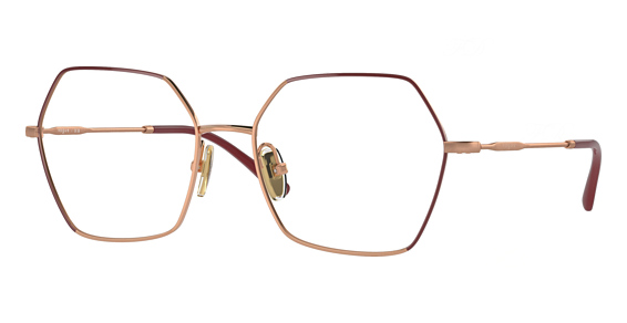 Vogue VO4297T - TOP Bordeaux, Titanium, Geometric frame