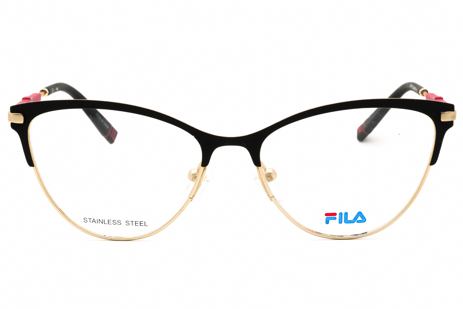 FILA VFI187 - Black, Metal, Cat Eye frame