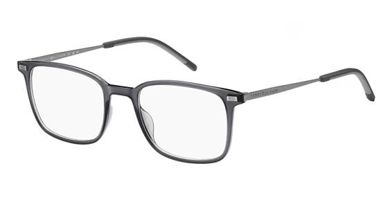 Tommy Hilfiger TH 2037 - Grey, Plastic, Rectangle frame