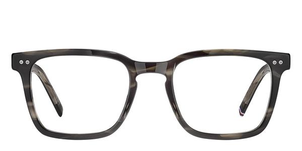 Tommy Hilfiger TH 2034 - Grey Horn, Acetate, Rectangle frame