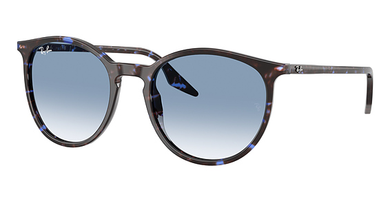 Ray-Ban RB2204 - Havana Blu Turtle, Plastic, Oval frame