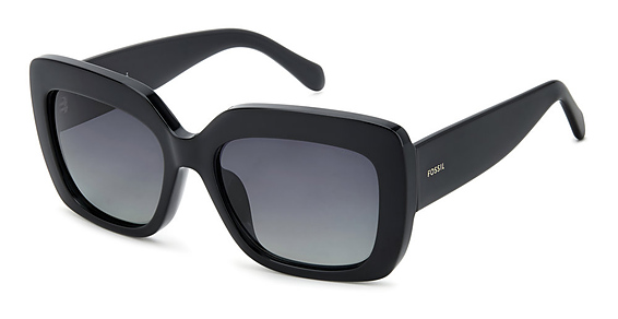 Fossil FOS 3158/S - 807wj Black, Plastic, Rectangle frame
