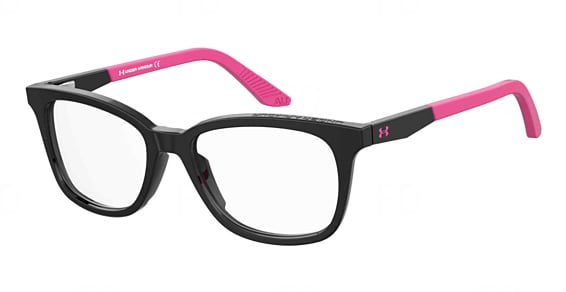 Under Armour UA 9005 - Black, Acetate, Rectangle frame