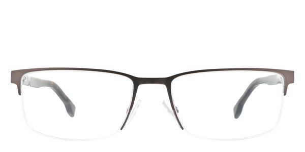 Hugo Boss Boss 1302/U - Matte  Brown, Metal, Rectangle frame