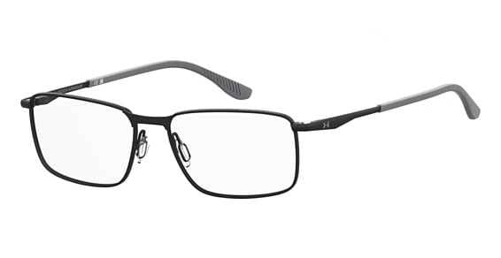 Under Armour UA 5071/G - Matte Black, Stainless Steel, Rectangle frame