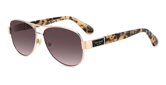 Kate Spade KS Dalia 3/G/S - Au2jr Red Gold R, Stainless Steel, Aviator frame