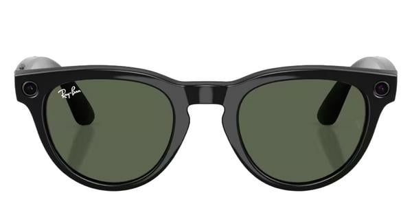 Ray-Ban RW4013 HEADLINER Meta Gen2 - Black, Plastic, Round frame