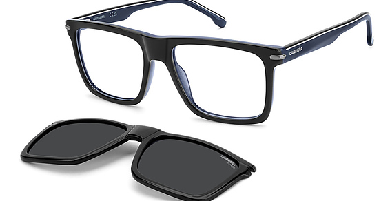 Carrera CA 387/C - Pjpm9 Blue, Acetate, Rectangle frame