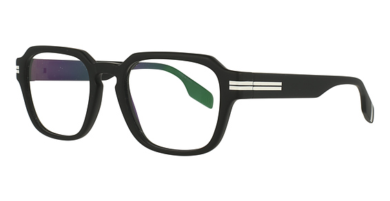 Canada Goose GC25622 - Matte Black, Plastic, Rectangle frame