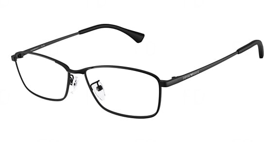 Emporio Armani EA1196D - Matte Black, Metal, Mixed Shapes frame