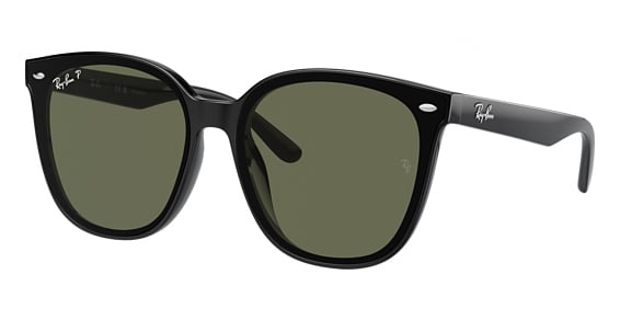 Ray-Ban RB4423D - Black, Acetate, Rectangle frame