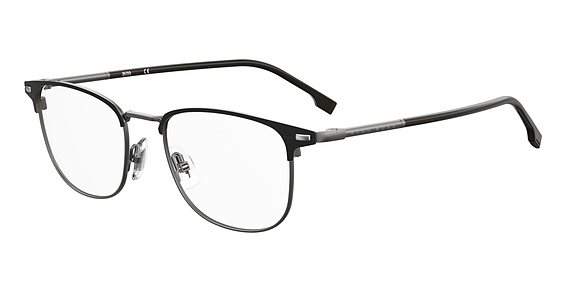 Hugo Boss Boss 1125/U - Matte Black, Stainless Steel, Rectangle frame