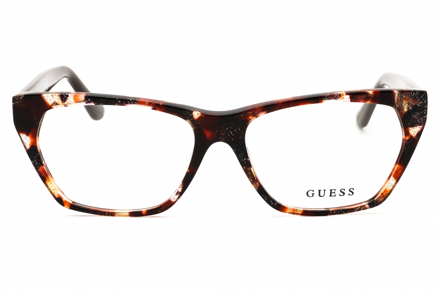 Guess GU50234 - Dark Havana, Acetate, Cat Eye frame
