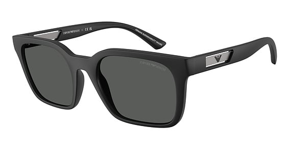 Emporio Armani EA4269 - Matte Black, Acetate, Mixed Shapes frame