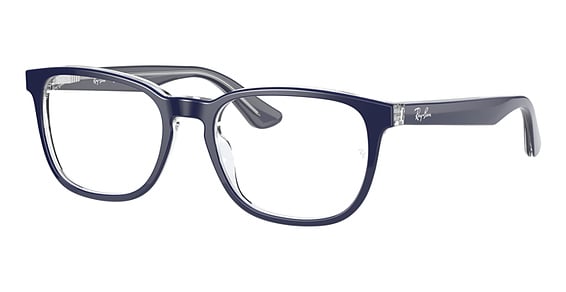 Ray-Ban RY1592 - Blue ON Transparent, Plastic, Oval frame