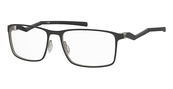 Under Armour UA 5084/G - Mt Blk Bge, Stainless Steel, Rectangle frame